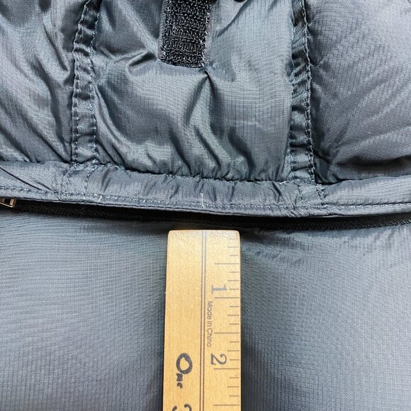 VINTAGE LL Bean Coat Womens 2X Black Goose Down Fill Puffer Hood Warm Jacket - Picture 13 of 13